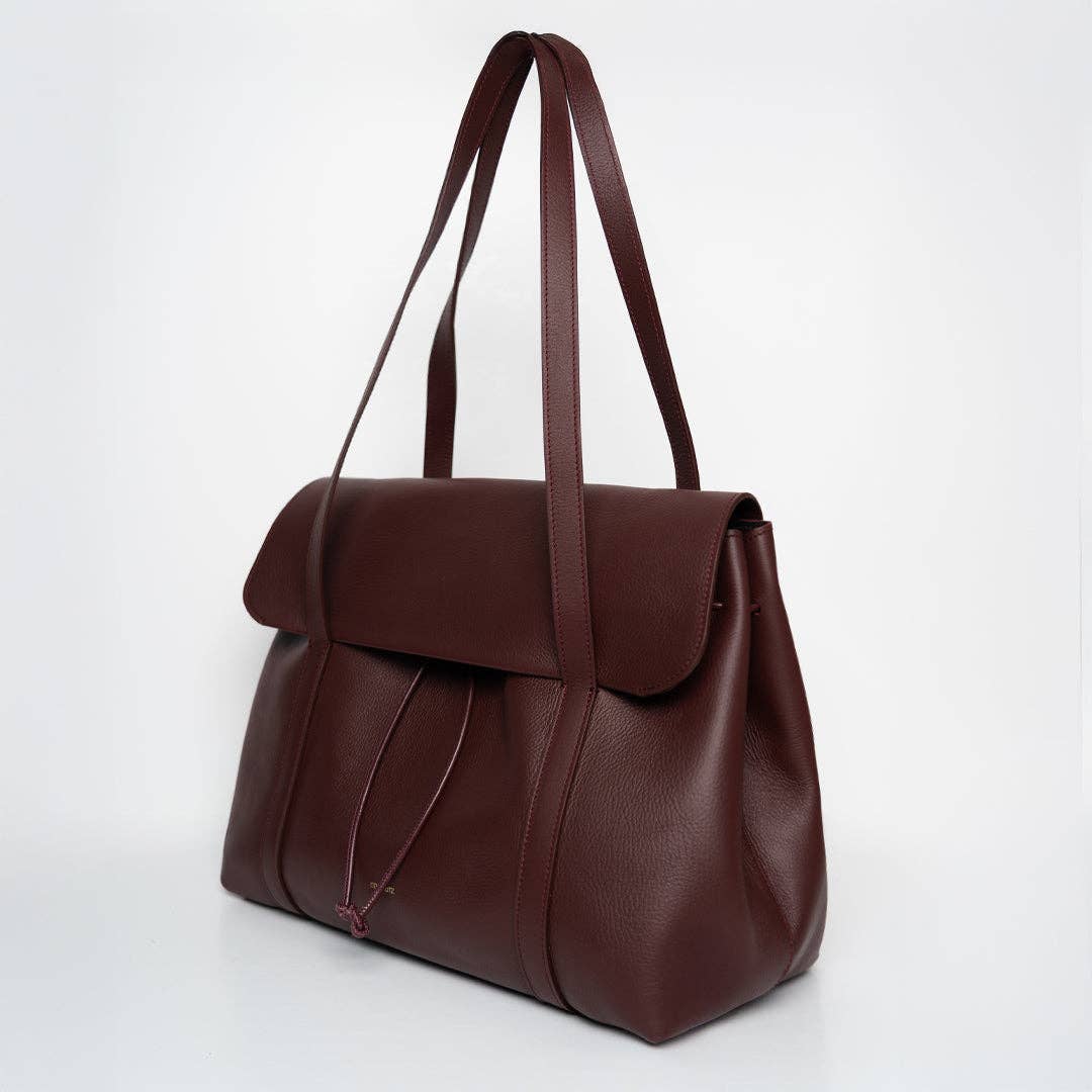 Laudeen | Ann Kurz | Bag | The Greatest Shopper | Grain Burgundy