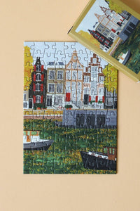 Laudeen | Piecely Puzzles | Amsterdam | Mini puzzle | 99 pcs