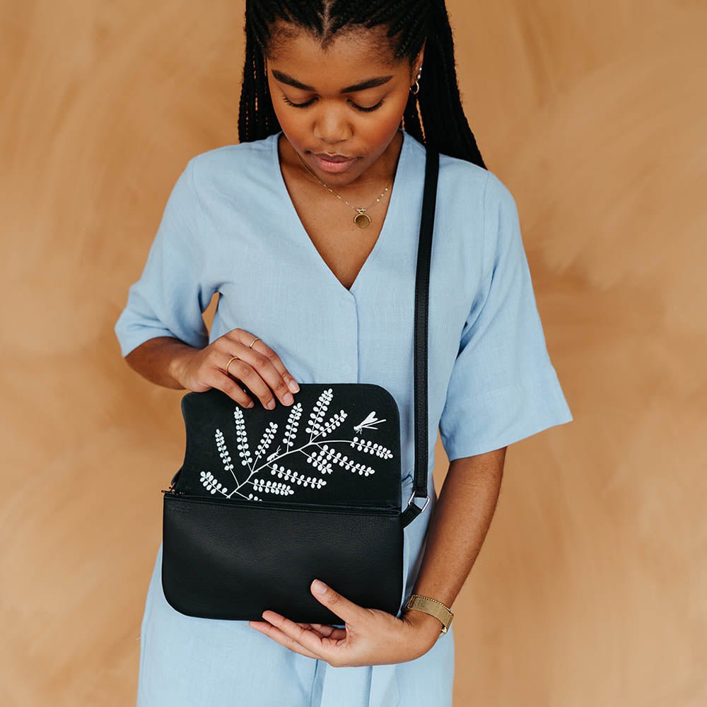 Laudeen | Keecie | Bag | Double Up | Black
