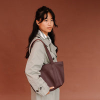 Laudeen | Keecie | Bag | Family Tree | Aubergine
