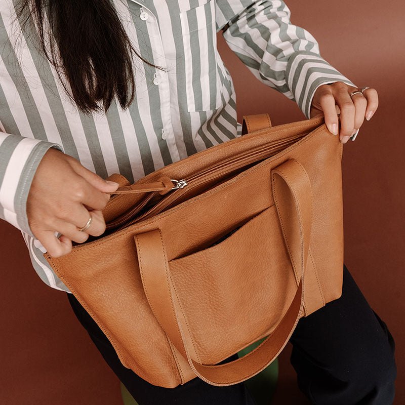 Laudeen | Keecie | Bag | Family Tree | Cognac used look