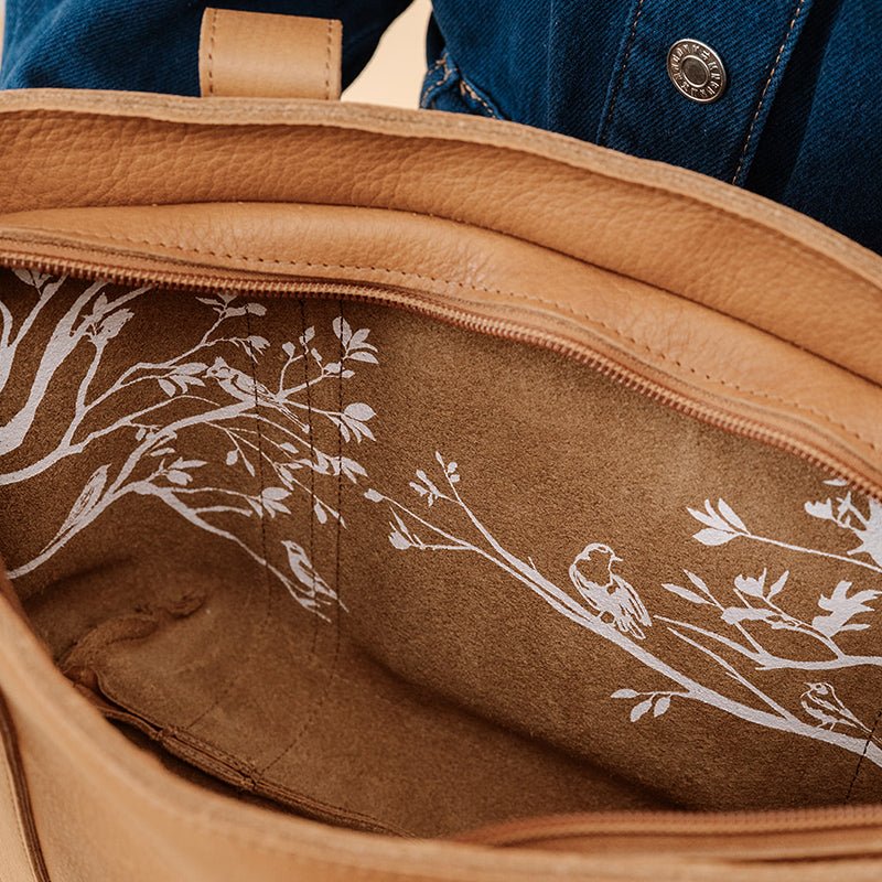 Laudeen | Keecie | Bag | Family Tree | Cognac used look