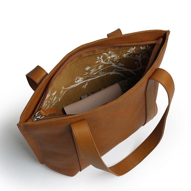 Laudeen | Keecie | Bag | Family Tree | Cognac used look