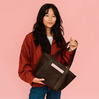 Laudeen | Keecie | Bag | Family Tree | Dark Brown used look