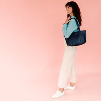 Laudeen | Keecie | Bag | Family Tree | Ink Blue