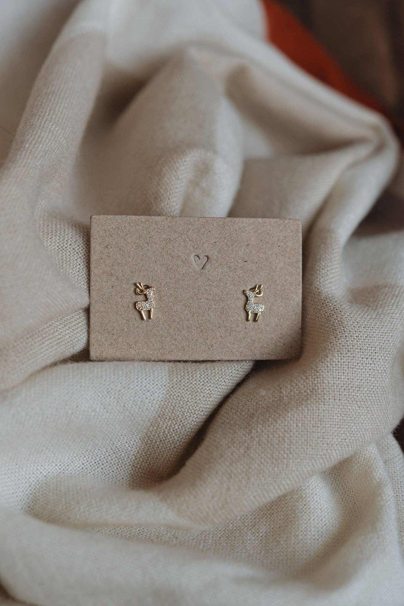 Laudeen | O'Milo | Bambi | Sparkling Reindeer Earrings