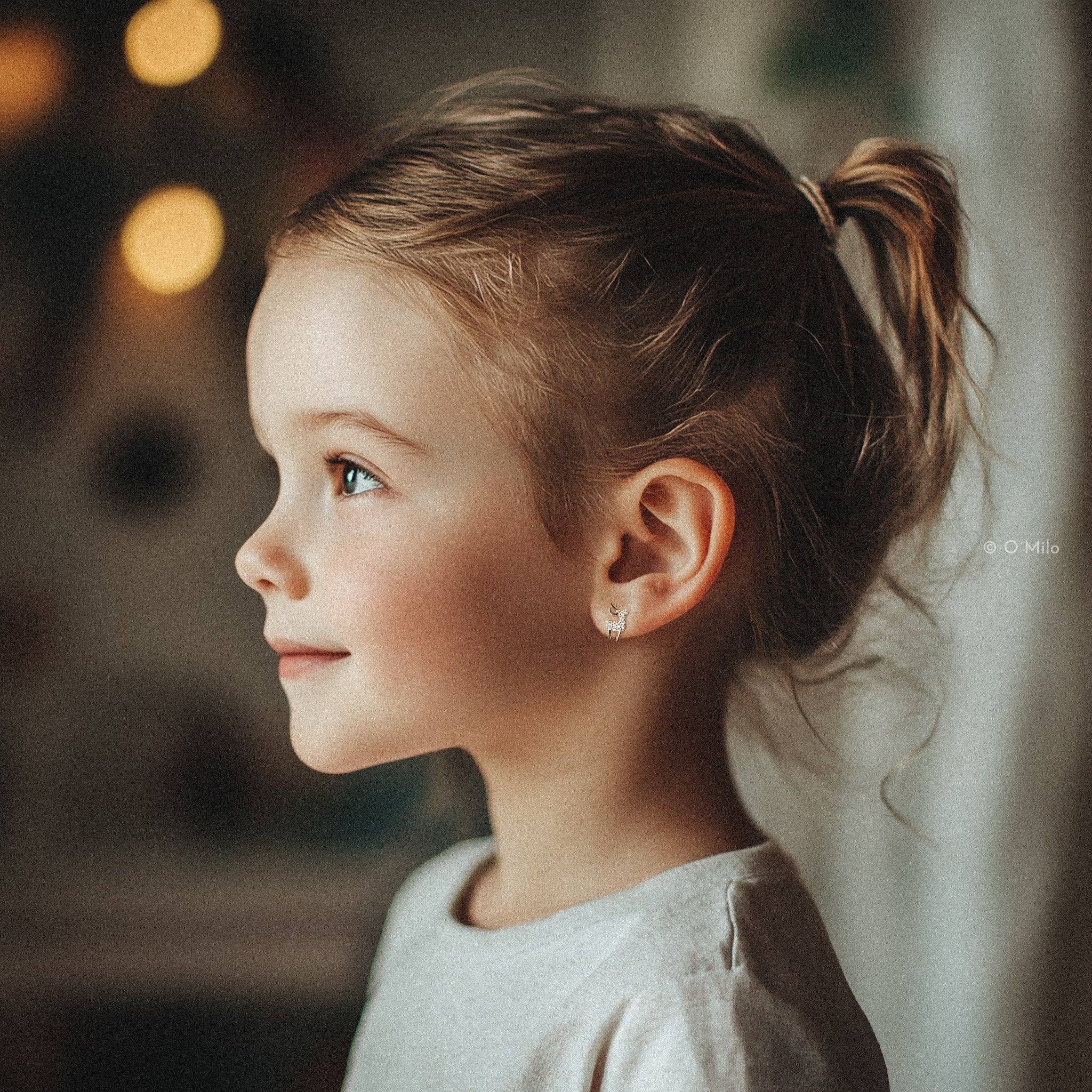 Laudeen | O'Milo | Bambi | Sparkling Reindeer Earrings