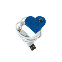 Laudeen | Kaili Mood | Cable Wrap | Heart | Bright Blue