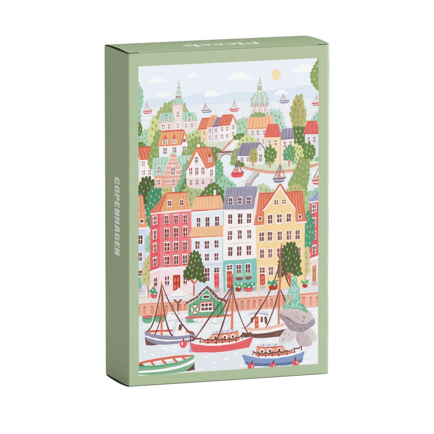 Laudeen | Piecely Puzzles | Copenhagen | Mini puzzle | 99 pcs