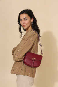 Laudeen | Cherry Paris | FANTINE | Handbag | Bordeaux