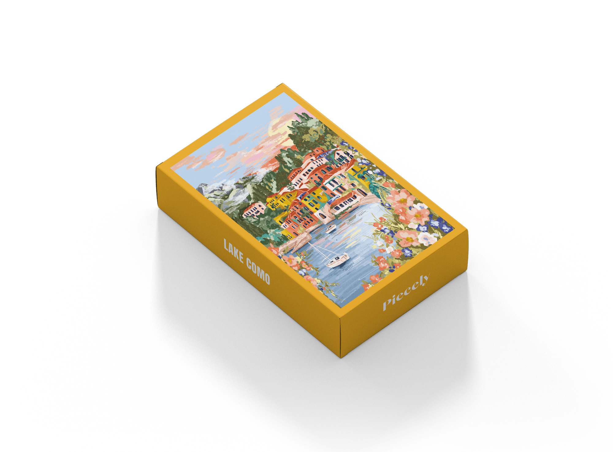 Laudeen | Piecely Puzzles | Lake Como | Mini puzzle | 99 pcs