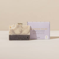 Laudeen | Azur Natural Bodycare | LAVENDER FIELDS | Body bar | Natural soap