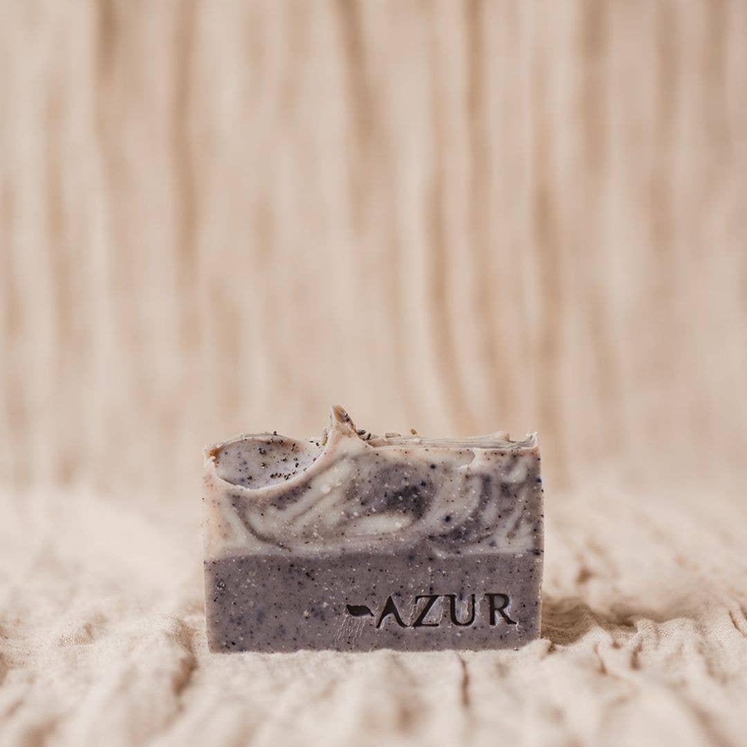 Laudeen | Azur Natural Bodycare | LAVENDER FIELDS | Body bar | Natural soap