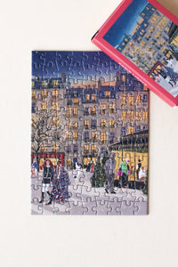 Laudeen | Piecely Puzzles | Paris Lights | Mini puzzle | 99 pcs
