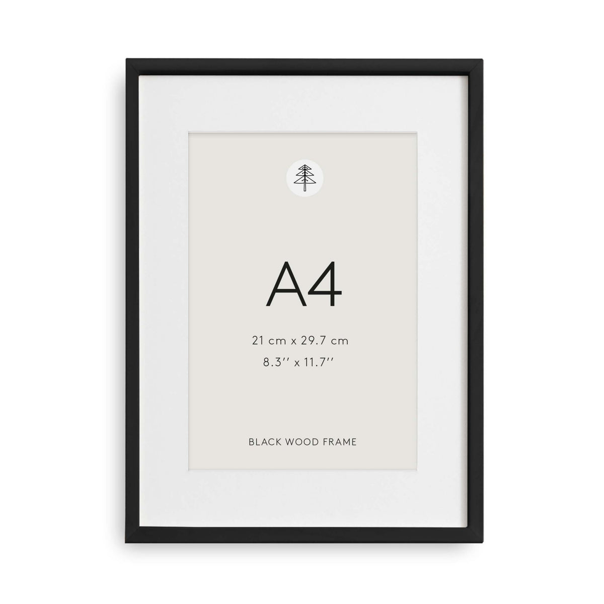 Laudeen | Little Otja | Picture Frame Black, A4