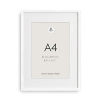 Laudeen | Little Otja | Picture Frame White, A4