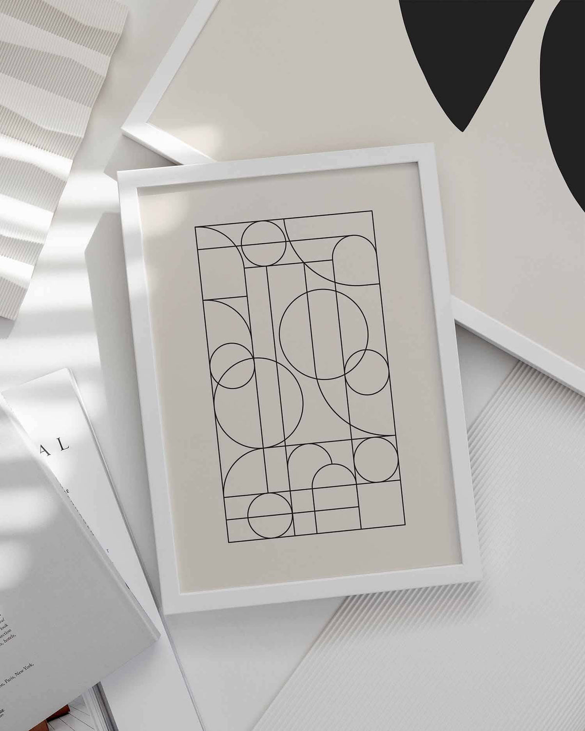 Laudeen | Little Otja | Picture Frame White, A4