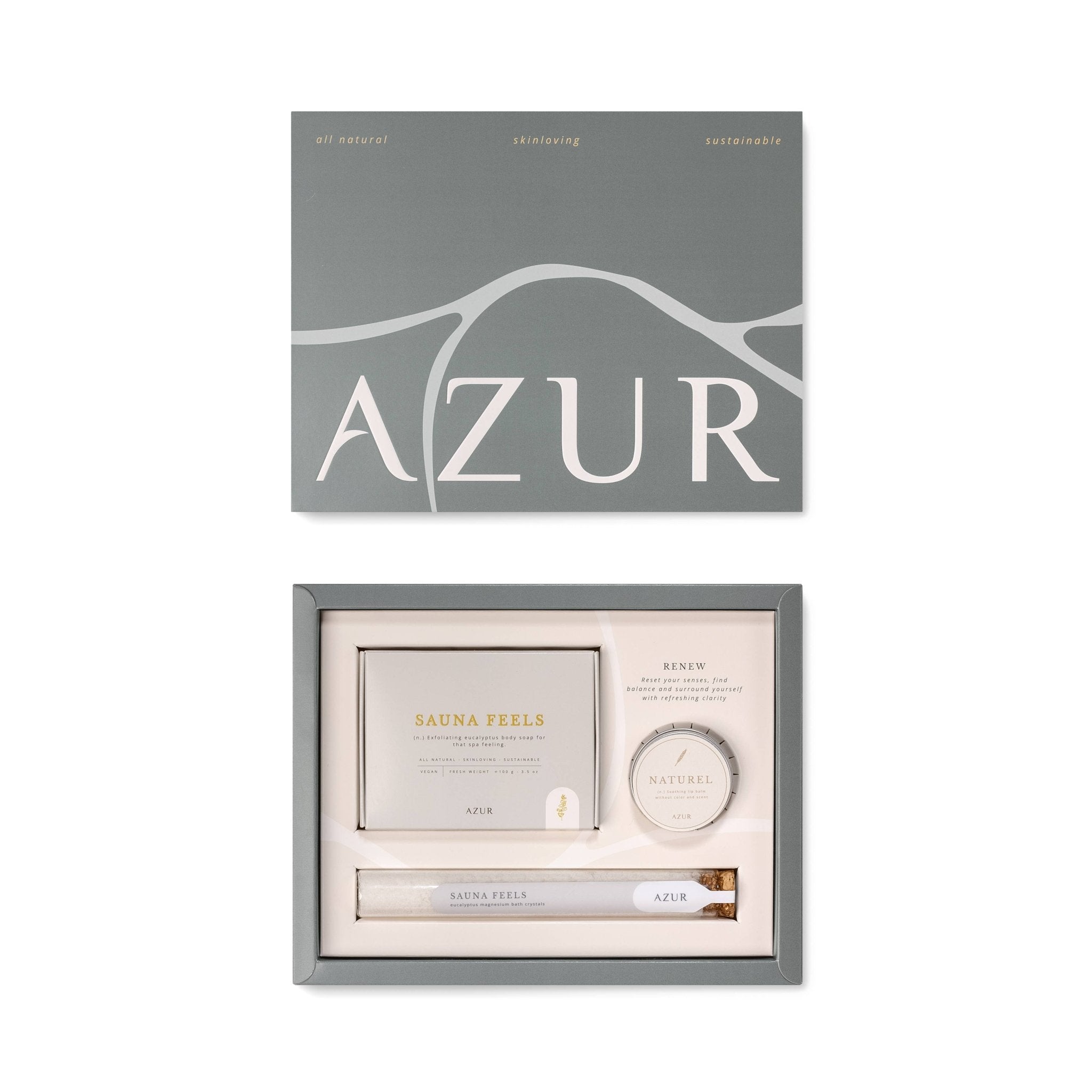 Laudeen | Azur Natural Bodycare | RENEW | Gift set
