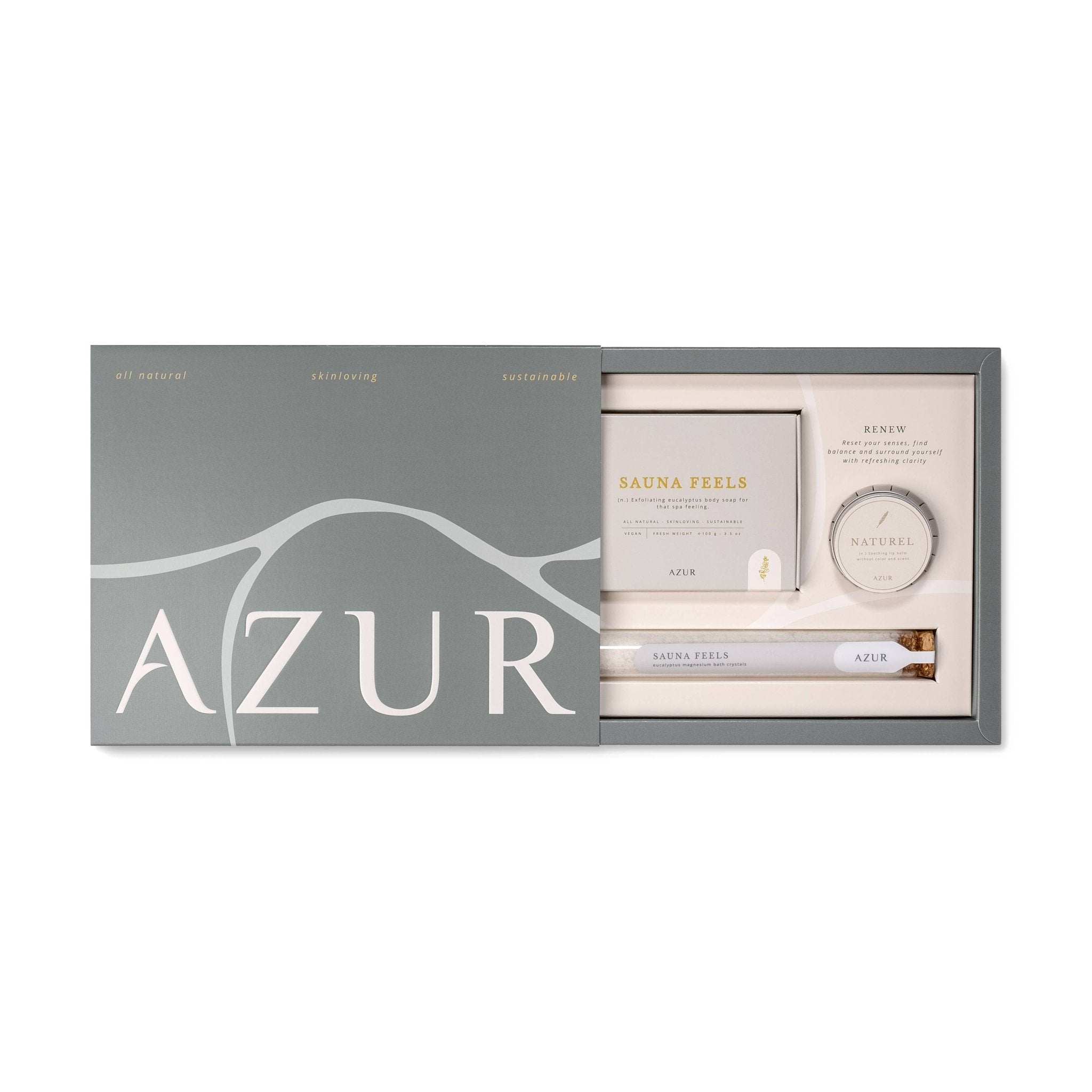 Laudeen | Azur Natural Bodycare | RENEW | Gift set