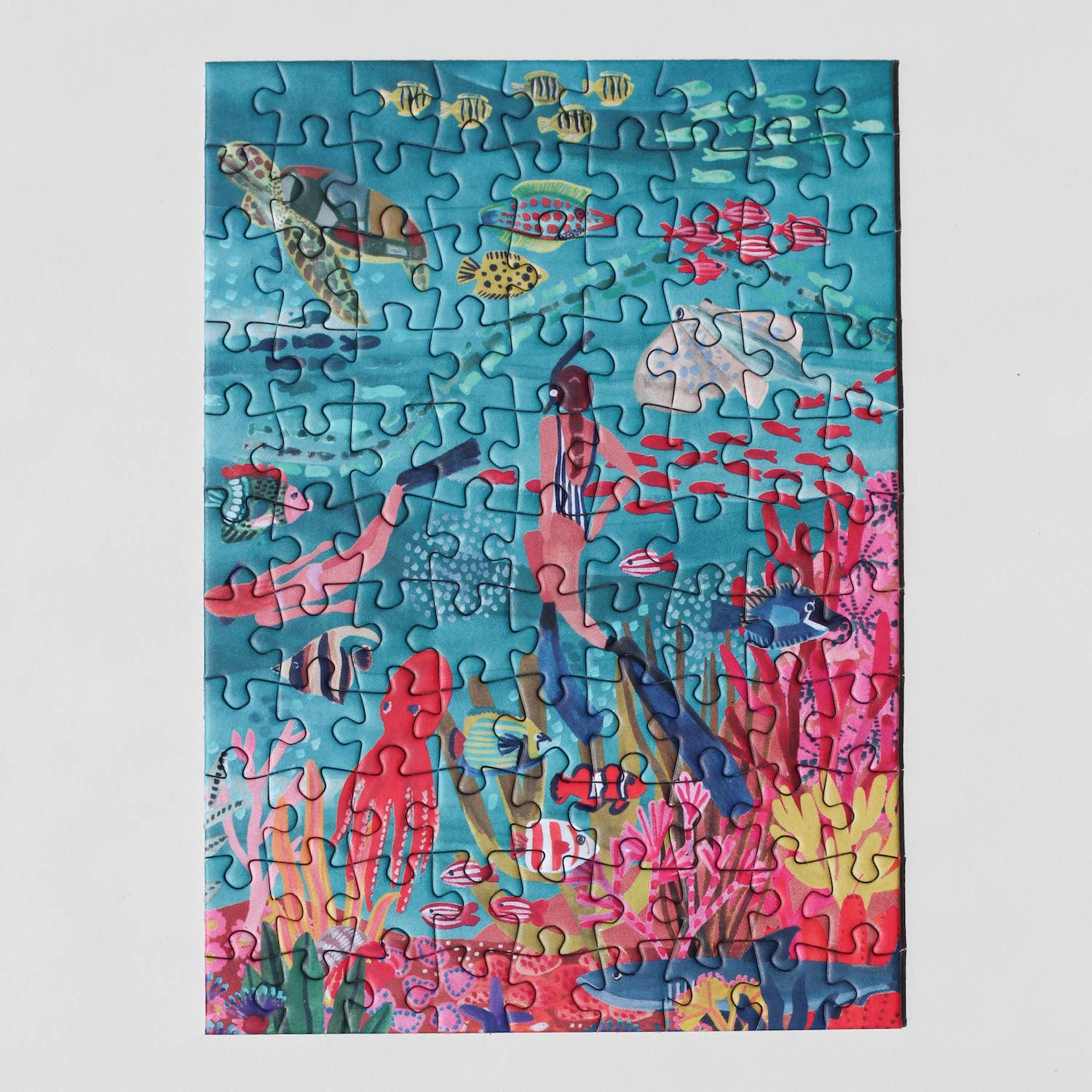 Laudeen | Piecely Puzzles | Under the Sea | Mini puzzle | 99 pcs