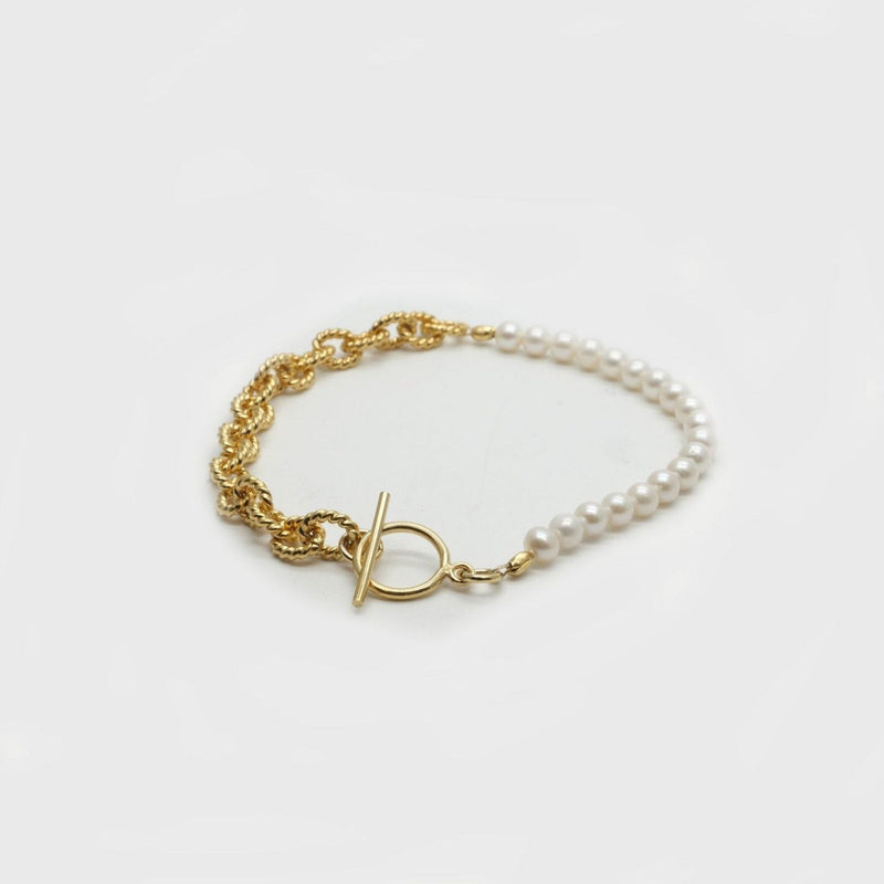 Laudeen | GISEL B | Bracelet Charly | 24K Gold Plated