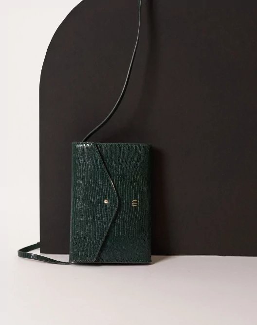 Laudeen | MARADJI | Dalida clutch - Green