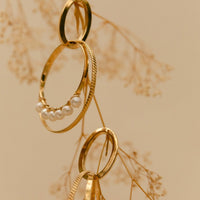 Laudeen | GISEL B | Earrings Georgie I - 24K Gold Plated