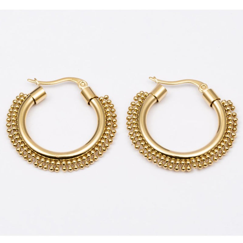 Laudeen | WAUW | Earrings stainless steel Gold