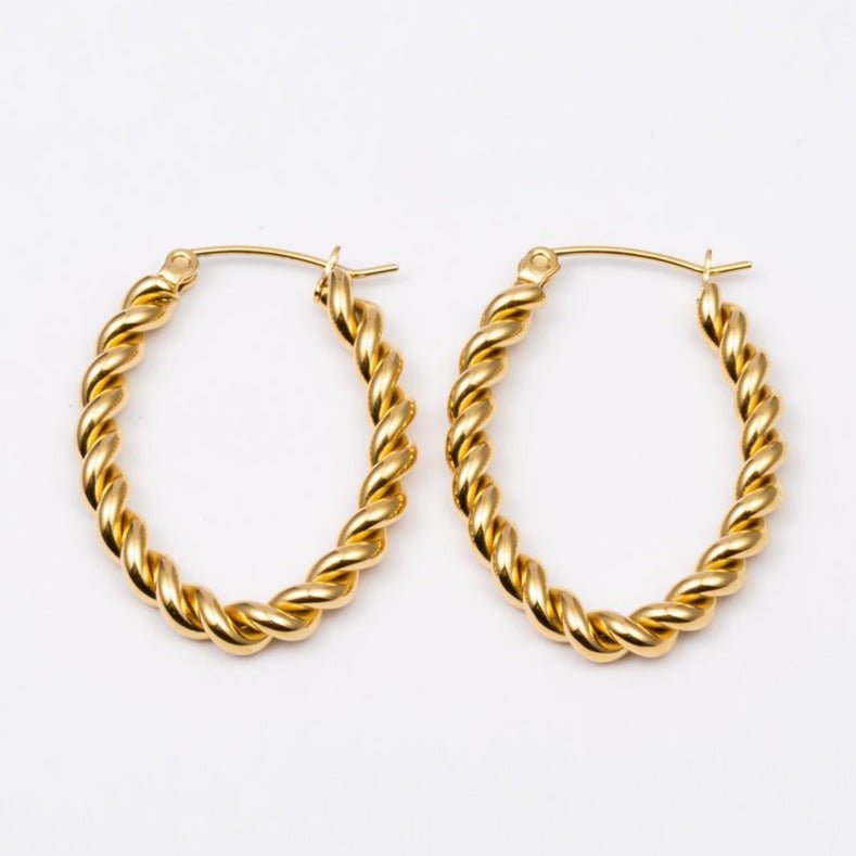 Laudeen | WAUW | Earrings stainless steel Gold