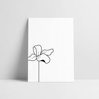 Laudeen | LOVE IS THE NEW BLACK | Flower - Postcard