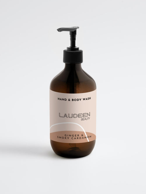 Laudeen - Hand & Body Wash - Ginger & Smoky Cardamom - LAUDEEN BEAUTY