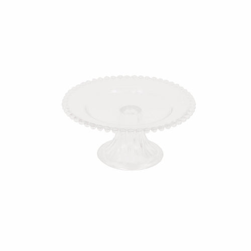 Laudeen - HV Cake Plate - Clear Glass - 21x9.5cm - HOUSEVITAMIN