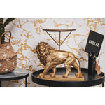 Laudeen - HV Lion Plate Holder - Gold - 20x30x27cm - HOUSEVITAMIN