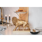 Laudeen - HV Lion Plate Holder - Gold - 20x30x27cm - HOUSEVITAMIN