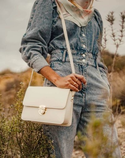 Laudeen | MARADJI | Léon crossbody - off white